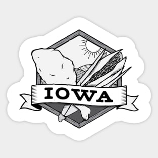 Iowa Agriculture Shirt Sticker